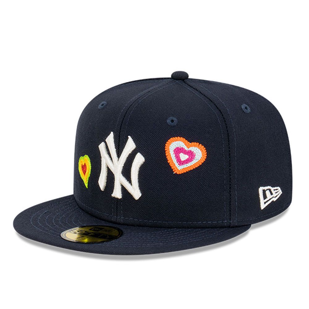 Gorra New Era New York Yankees 59FIFTY Chain Stitch Heart New Era