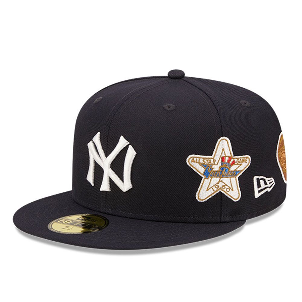 Gorra New Era New York Yankees Cooperstown Multi Patch 59FIFTY Fitted New  Era